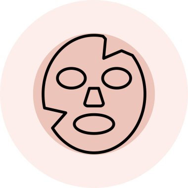 Kurukafa simgesi vektör illüstrasyonu