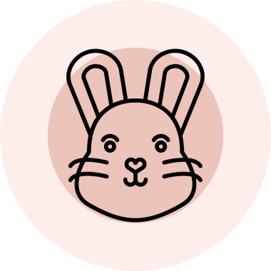 Tavşan vektör resimleme