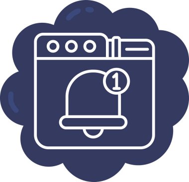 mutfak fırın simge vektör çizim