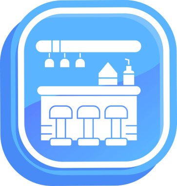 Bina. Web simgesi basit illüstrasyon