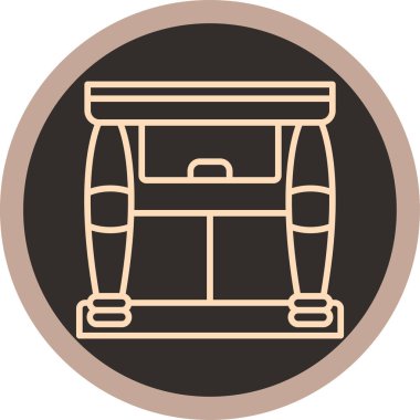 Modern b 'nin vektör illüstrasyonu eksik simgesi