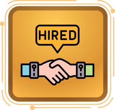 Görev simgesinin vektör illüstrasyonu