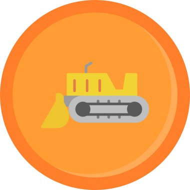 Bir vincin modern simgesinin vektör çizimi