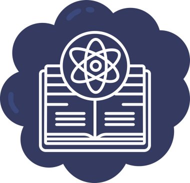 kitap simgesi vektör illüstrasyonu