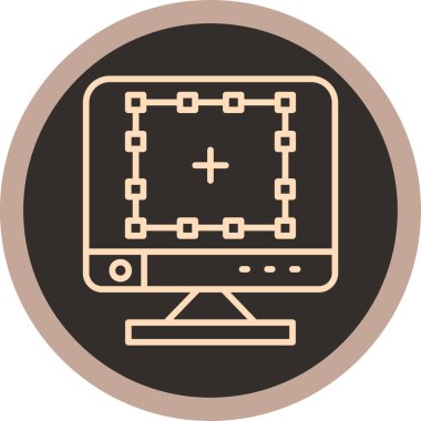 Web simgesi vektör illüstrasyonu