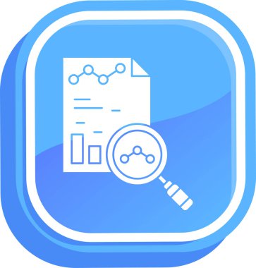 Analiz iş analiz simgesi doldurulmuş ana hatlar biçimi