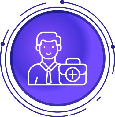 beyaz arkaplanda izole edilmiş bir dron simgesi olan akıllı çizgi saati. Akıllı kontrol kavramı. Uzaktan kumandalı. Renkli taslak konsepti. vektör.