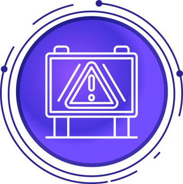 Bir takvim simgesinin vektör illüstrasyonu