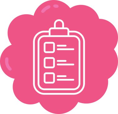 Pano. Web simgesi basit illüstrasyon