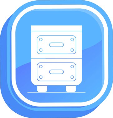 Bir binanın vektör simgesi