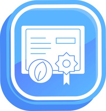 Rozet. Web simgesi basit tasarım