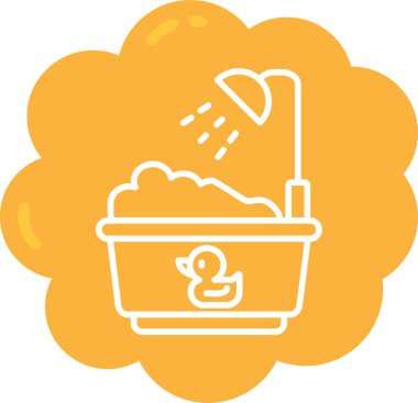 Temizleme simgesinin vektör illüstrasyonu