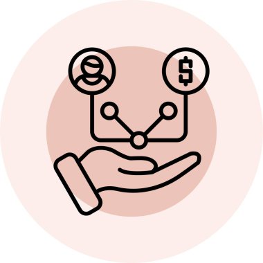 Vektör illüstrasyonu, simge ögesi