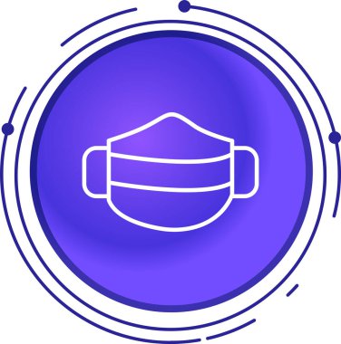 Beyaz arka planda izole edilmiş bal ikonlu mavi çizgi kasesi. tatlı doğal yiyecekler. Soyut çember rastgele konsept. vektör illüstrasyonu