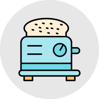 vektör ekmeği ico, vektör illüstrasyon