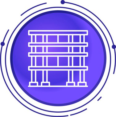 vektör yapı simgesi illüstrasyonu