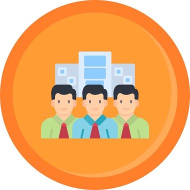 Takım & için iş yönetimi dairesi simgesi