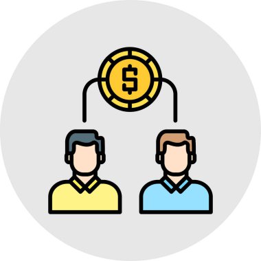 Kişisel ve ticari kullanım için vektör simgesi tasarımı