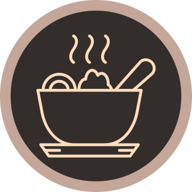 Tencerenin vektör illüstrasyonu