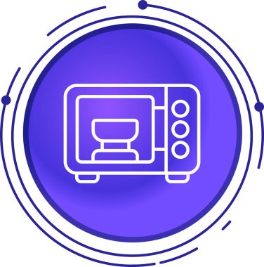 beyaz arkaplanda izole edilmiş akıllı televizyon simgesi. Televizyon ikonu. Renkli taslak konsepti. vektör