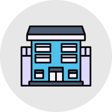 ev vektörü renk çizgisi