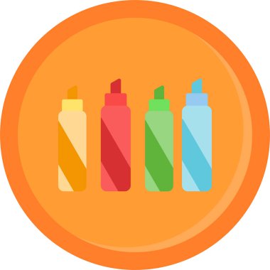 şişe simgesi, düz tasarım