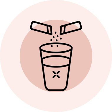 su simgesi vektör illüstrasyonu