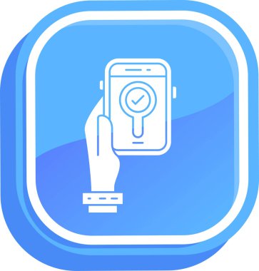 akıllı saat simge vektör illüstrasyonu