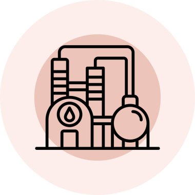 Yapı simgesinin vektör illüstrasyonu