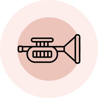 Modern simgenin vektör illüstrasyonu