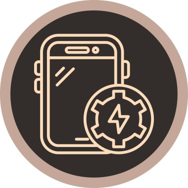 cep telefonu vektör simgesi