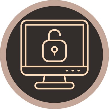 İnternet web güvenlik simgesi