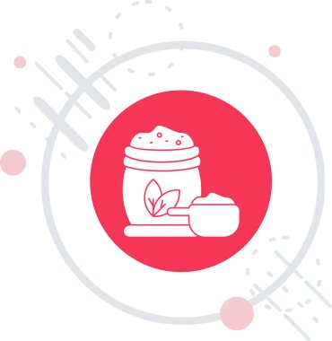 Çiçekli kavanoz ve krema..