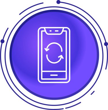 Vektör illüstrasyonu, simge ögesi biçimi