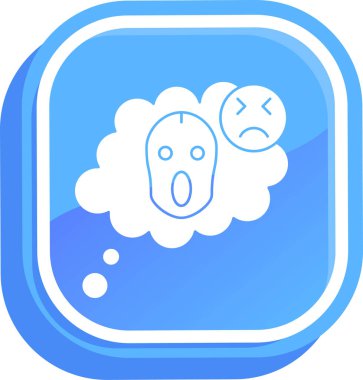 emoji duygu simgesi vektör illüstrasyonu