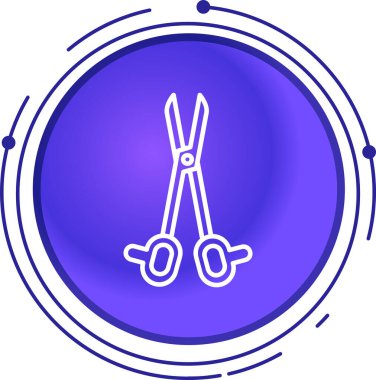 Modern oto tamir simgesinin vektör illüstrasyonu