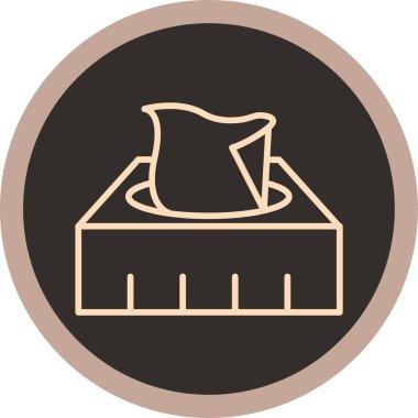 Şapka simgesi olan bir kedinin vektör çizimi