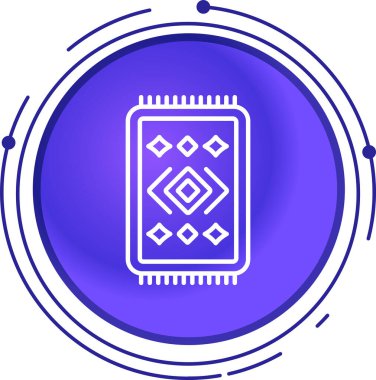 Line Smart ev simgesi beyaz arkaplanda izole edildi. Uzaktan kumanda. Renkli taslak konsepti. Vektör