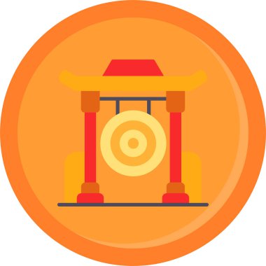 Modern bir simgenin vektör illüstrasyonu