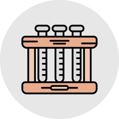 Abaküs. Web simgesi basit illüstrasyon