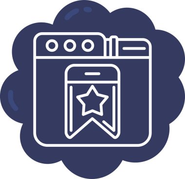 Modern b 'nin vektör illüstrasyonu eksik simgesi