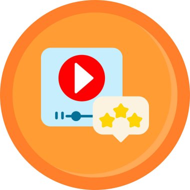 ortam oynatıcı web simgesi, vektör