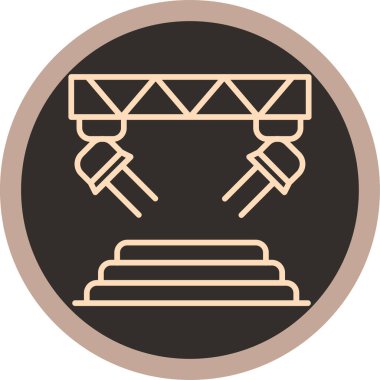 Modern b 'nin vektör illüstrasyonu eksik simgesi