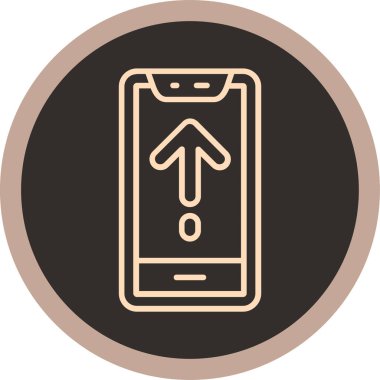 mobil simge vektör illüstrasyonu