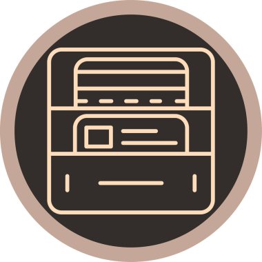 Modern b 'nin vektör illüstrasyonu eksik simgesi