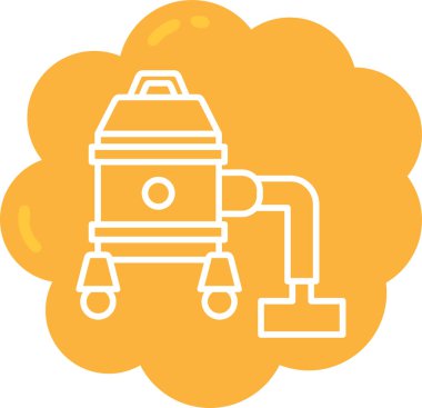 robot ikon vektör illüstrasyonu