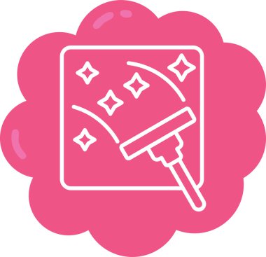 fırça. Web simgesi basit illüstrasyon