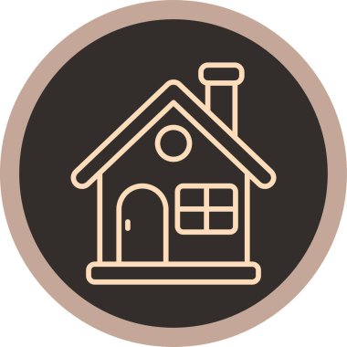 Vektör Ev simgesi illüstrasyonu