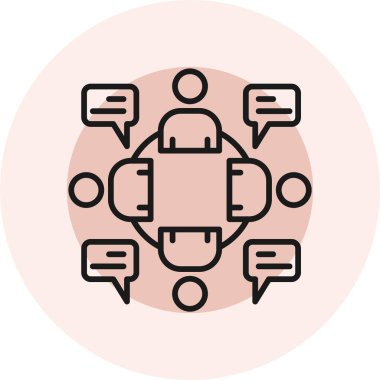 Web ve mobil için vektör simgesi