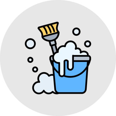 Kova kutsal kişilerin resmi, vektör çizim